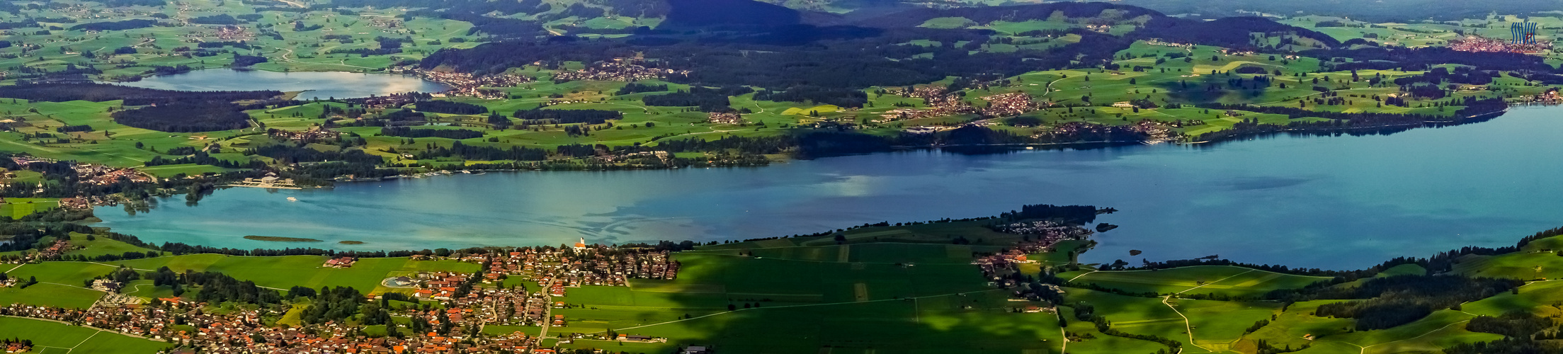 Forggensee im Ostallgäu bei Füssen