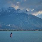 Forggensee mit Schloss Neuschwanstein