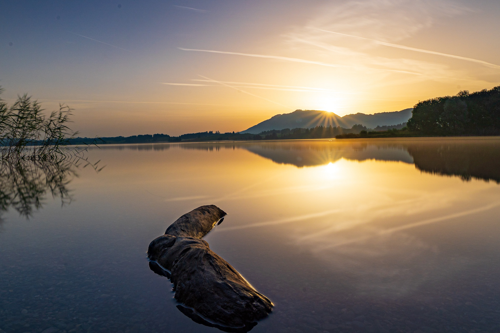 Forggensee Sonnenaufgang