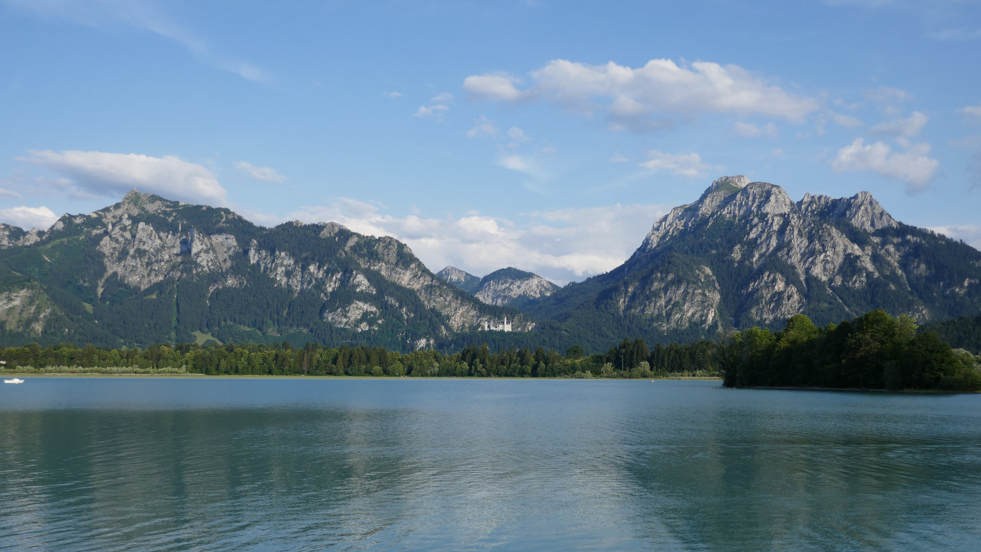 Forggensee, Tegelberg und Säuling