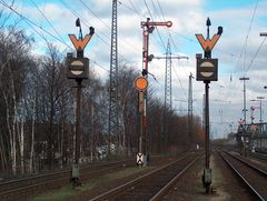 Form Signale in Oberhausen West