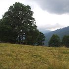 Formándose una tormenta en la montaña