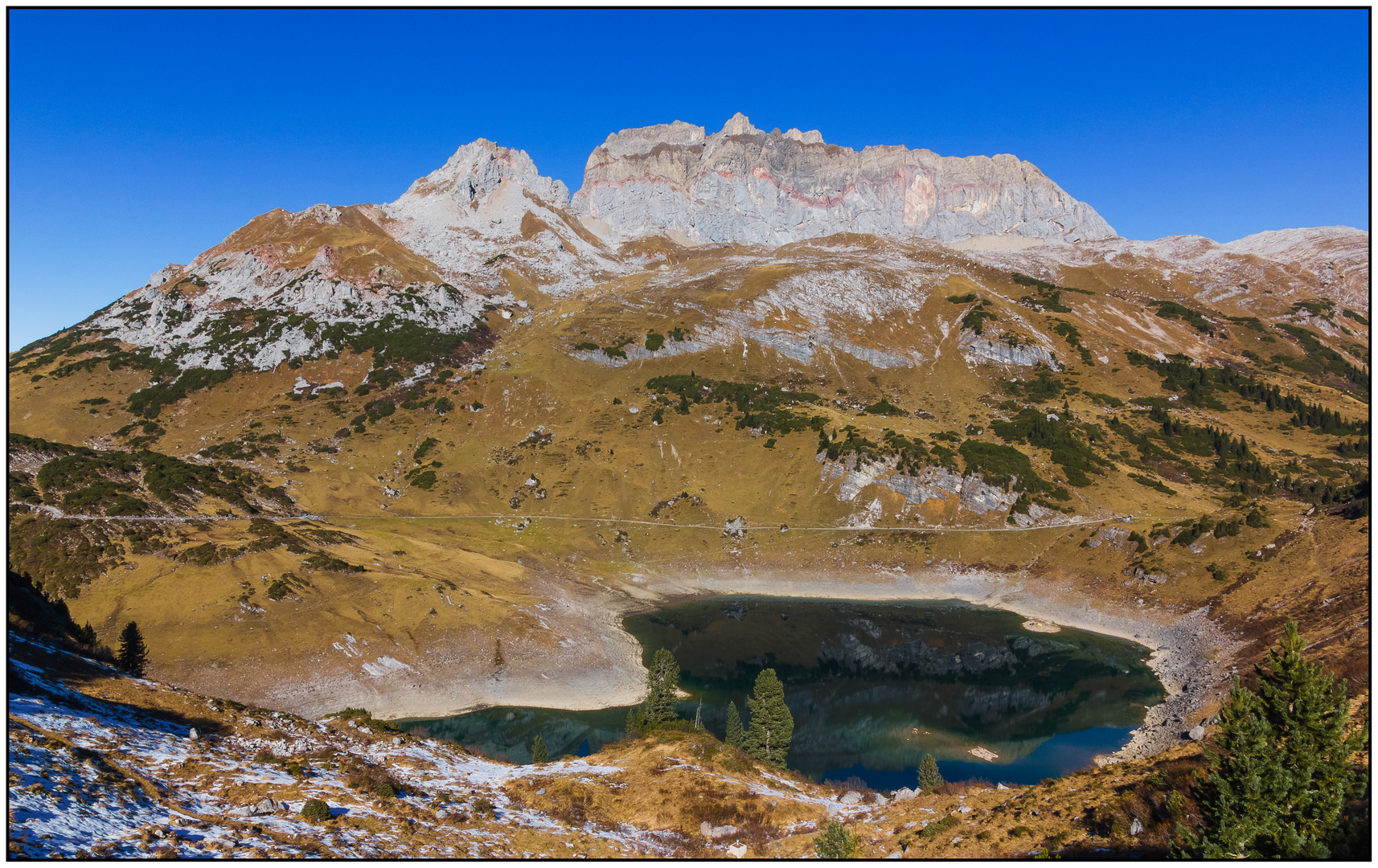 Formarinsee und Rote Wand