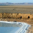 Formation de sel par évaporation dans le Chott El Jerid