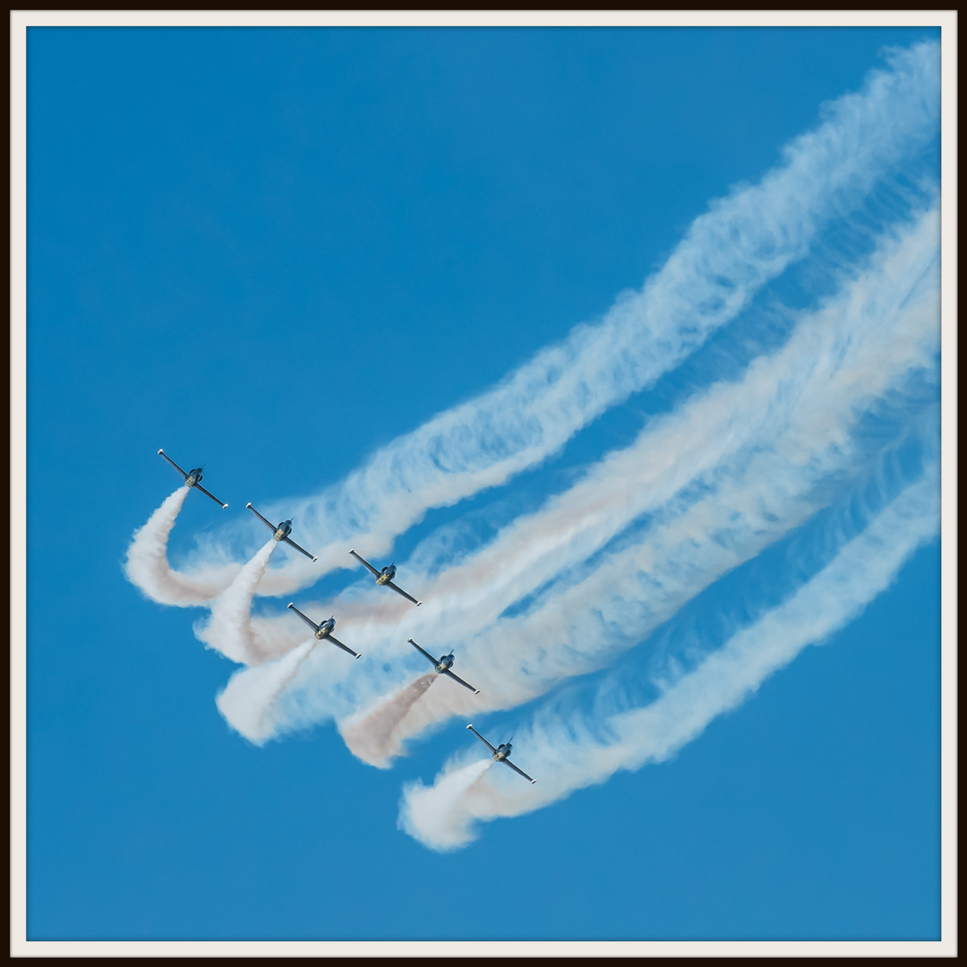 Formationsflug Patroulie aus Frankreich