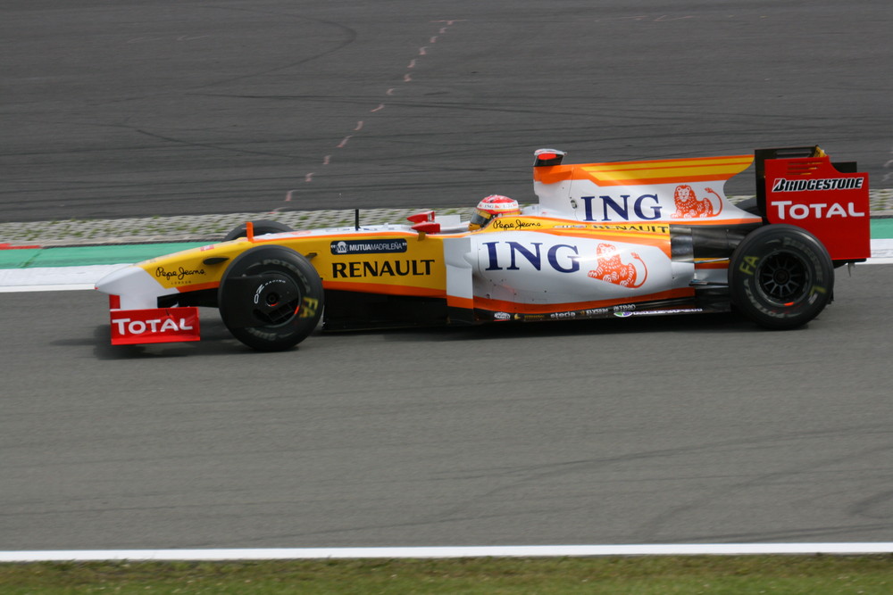 Formel 1 auf dem Nürburgring 2009  Fernando Alonso