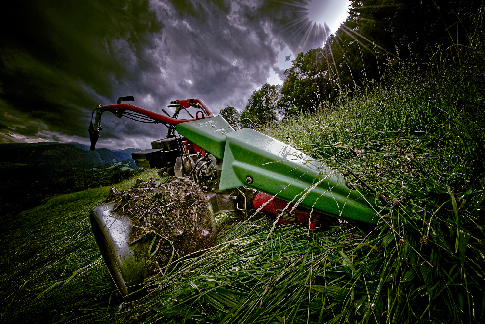 Formel 1 auf der grünen Wiese ...