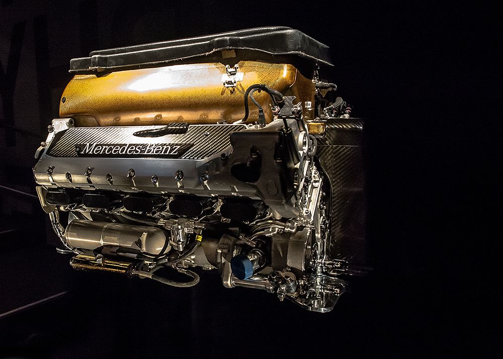 Formel 1 Motor McLaren MP-4