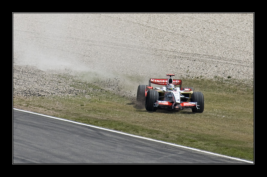 Formel 1: Offroad mit 300km/h