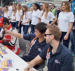 Formel E: Chinesisch-deutsches Selfie