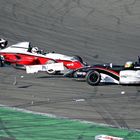 Formel Renault Crash am Nürburgring