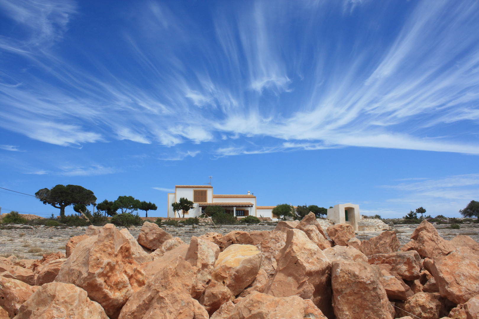 Formentera's Wolkenspiel