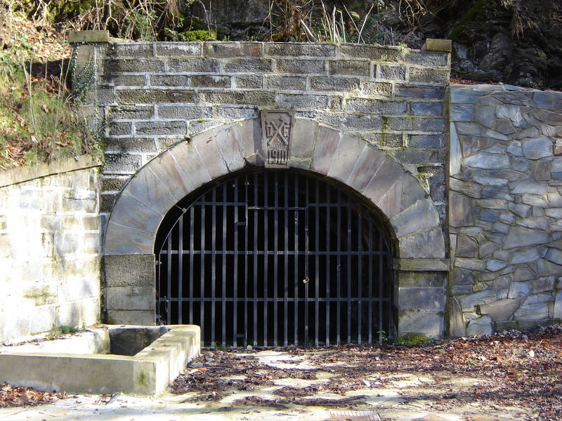 Former coal mine in Asturias; Northern Spain