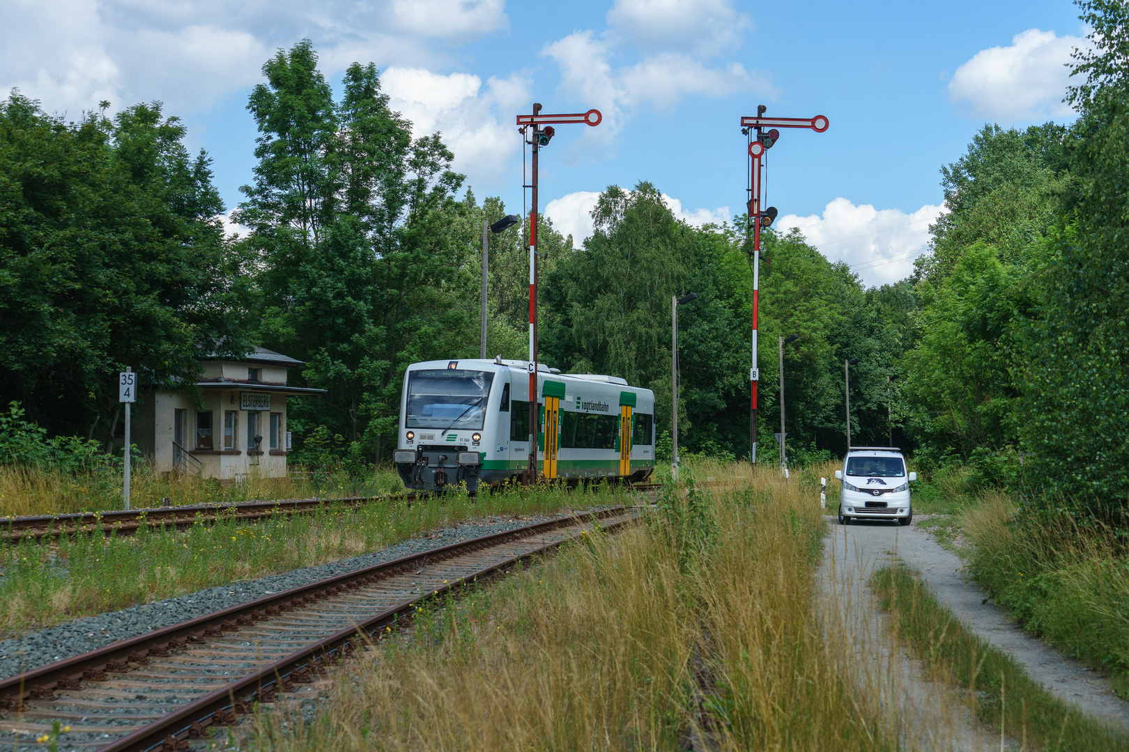 Formsignale in Elsterberg 