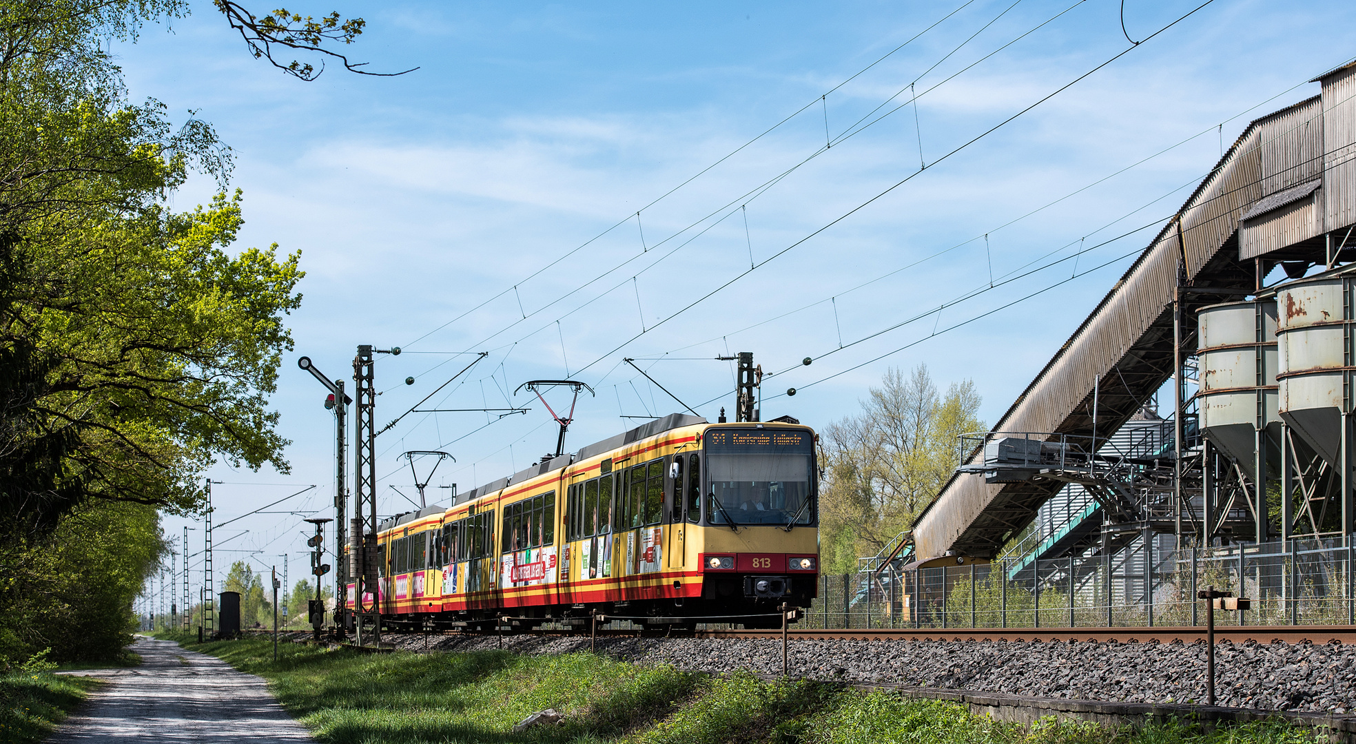 Formsignale, Stadtbahn, Schotterwerk