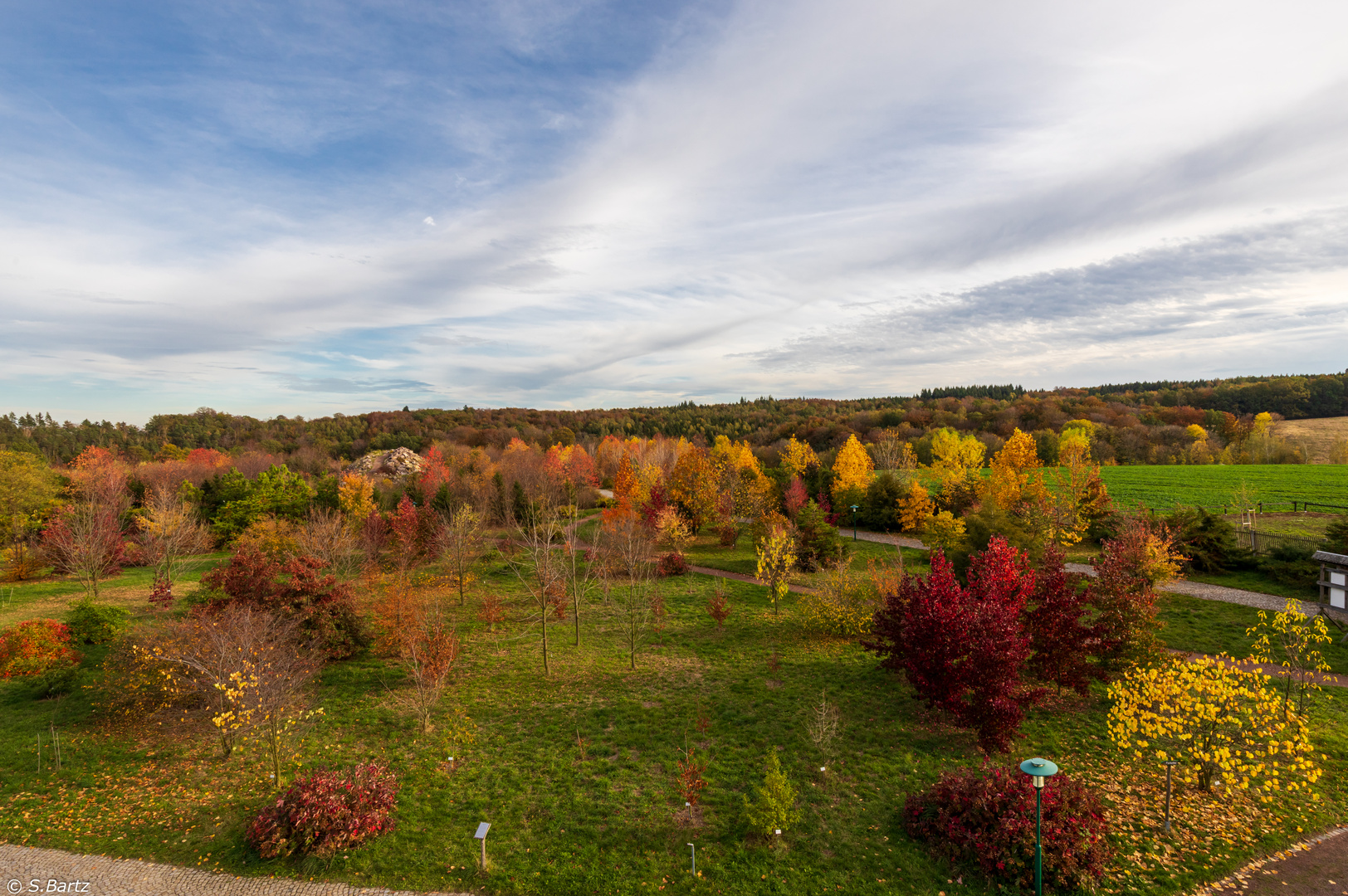 Forstbotanische Garten Tharandt - Goldener Oktober (3) 