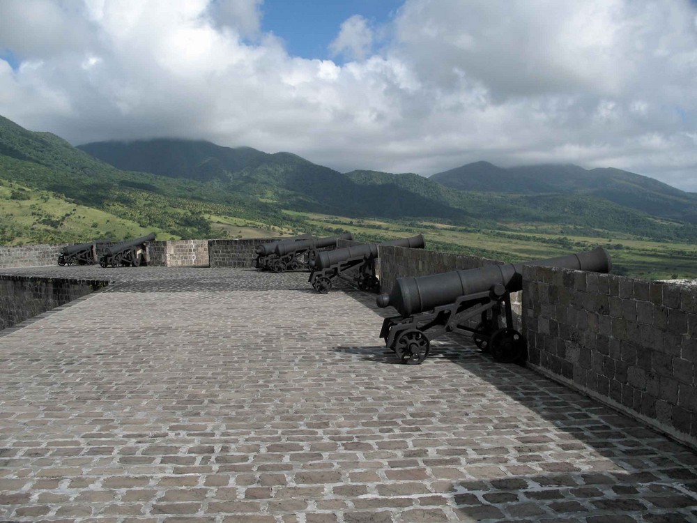 Fort Brimstone in St. Kitts, WI