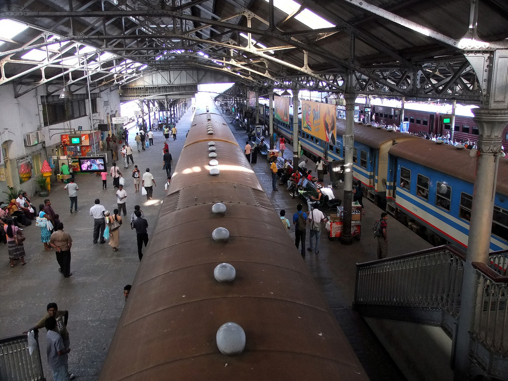 Fort Colombo (Hauptbahnhof) in Sri Lanka