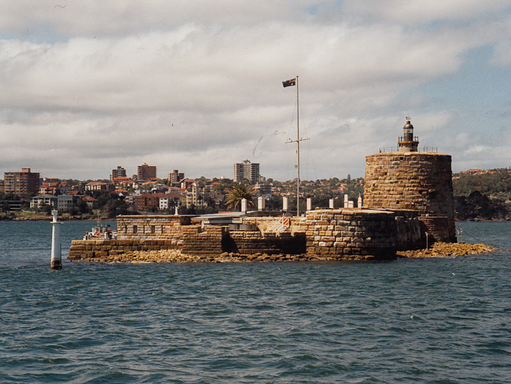 Fort Denison /Australien da ist es jetzt......