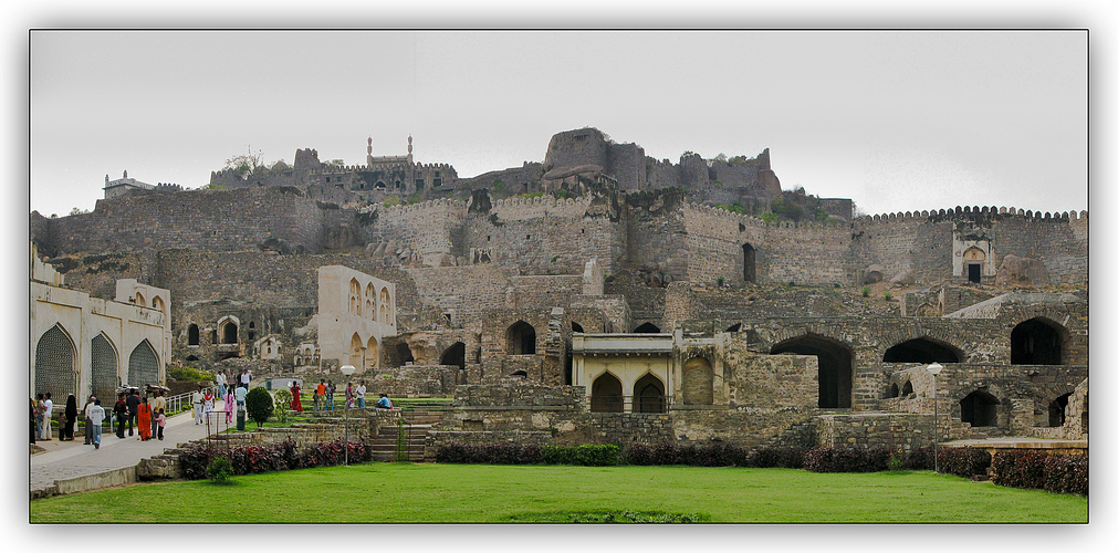 ~ Fort Golkonda in Hyderabad ~