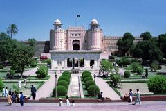 Fort in Lahore. Alamgir Gate