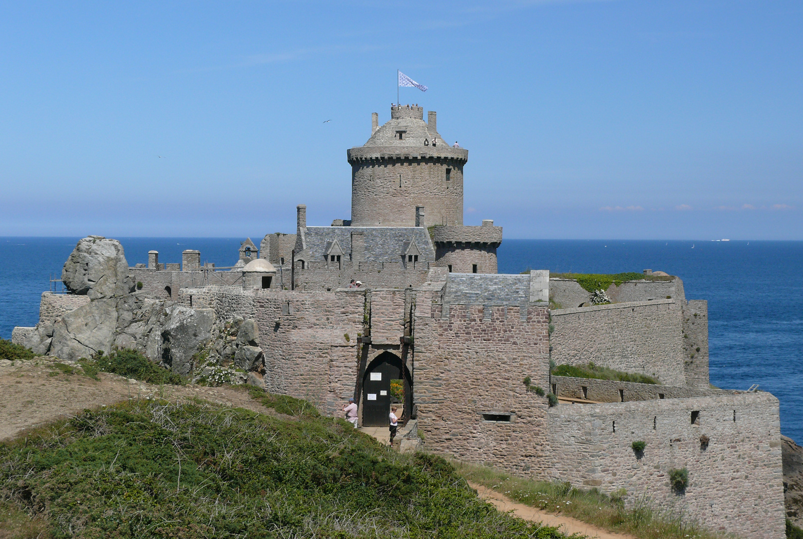 Fort la Latte an der Côte d'Émeraude (Bretagne)