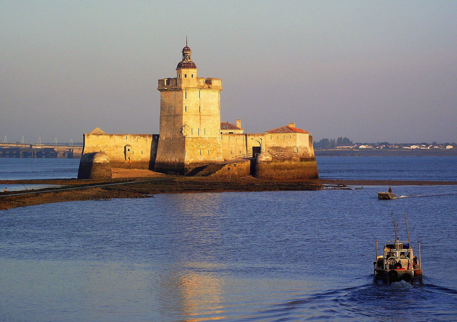 Fort Louvois le matin