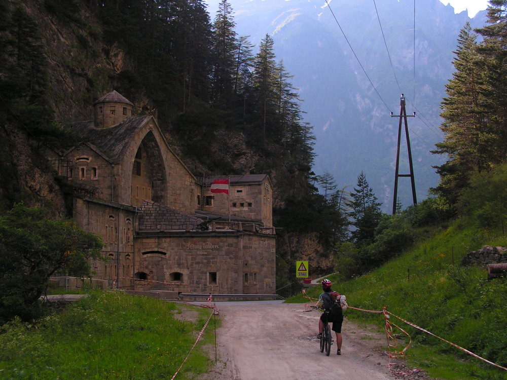 Fortaleza al sur del Tirol