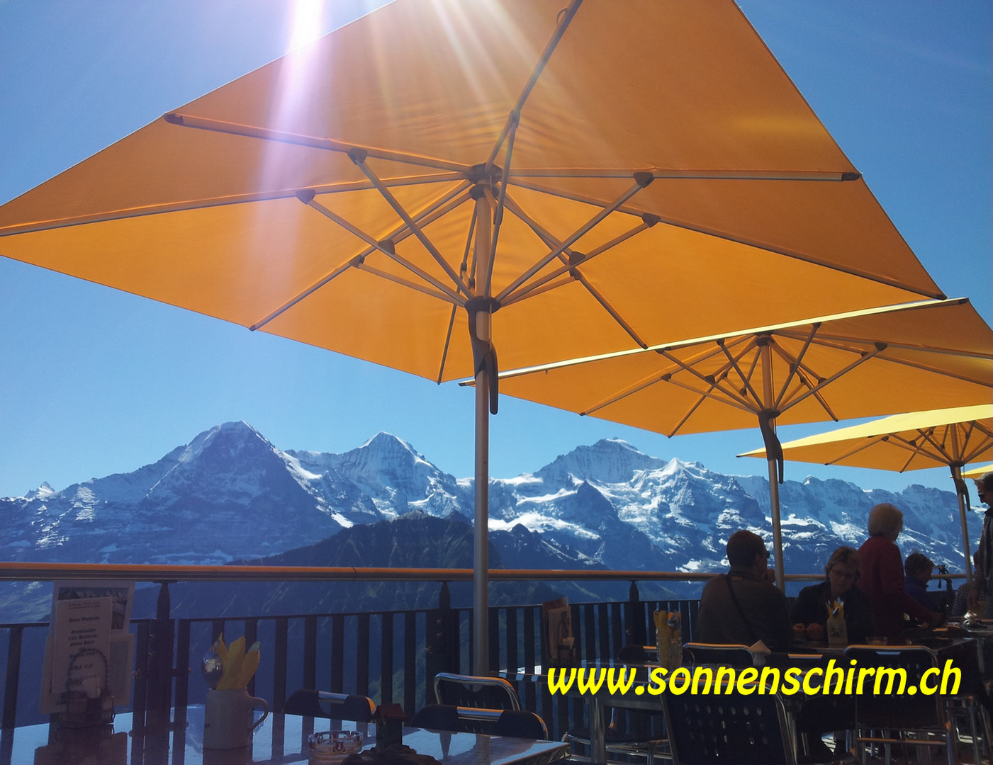 Fortero Sonnenschirm Schynige Platte