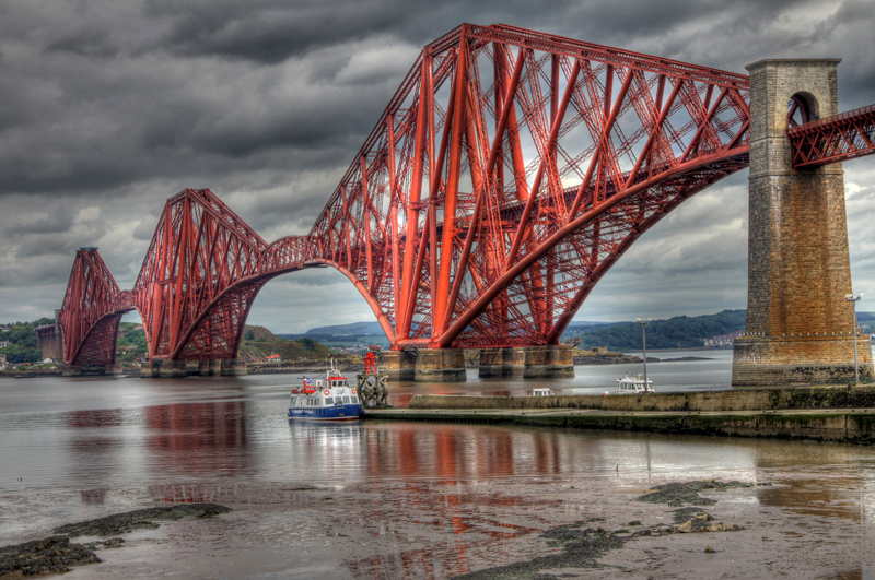 Forth Bridge in Edinburgh