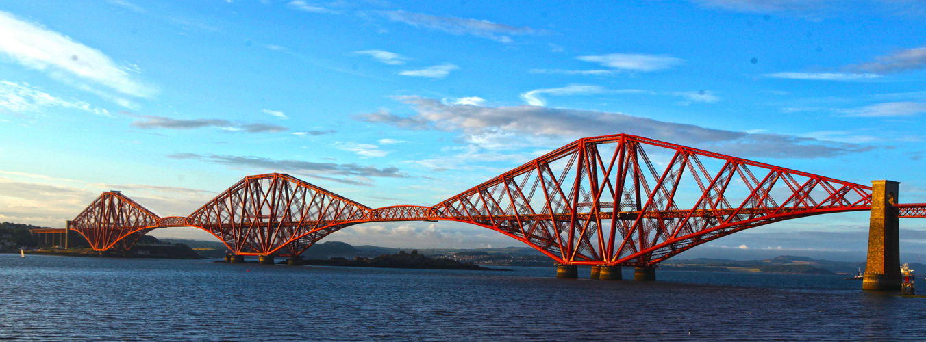 forth bridge, queensferry, scotland