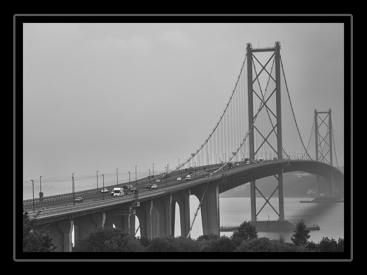 Forth Bridge, überquert Schottlands größten Fjord