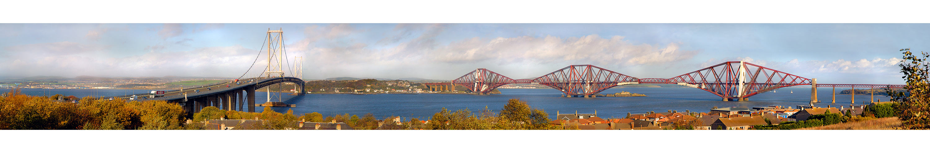 Forth Bridges Panorama