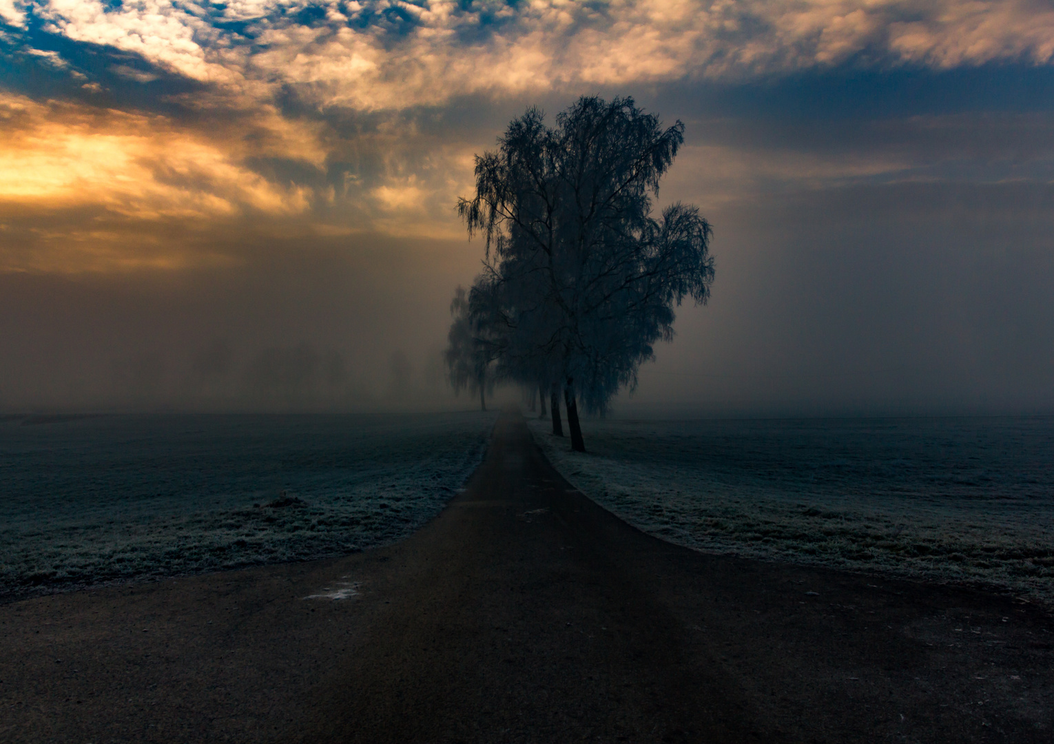 Fortsetzung frostiger Morgen