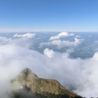 Fortsetzung-- Kleine Bergkirche versinkt im Nebel-- Blick vom Pilatus Schweiz 2012