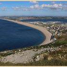 Fortuneswell and chesil beach from West Cliff