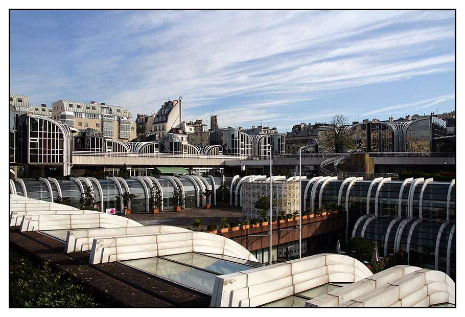 Forum Les Halles von oben