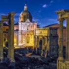  Forum Romanum bei Nacht