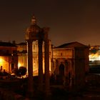 Forum Romanum bei Nacht