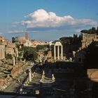 Forum Romanum - Blick vom Kapitol auf Via Sacra und Kolosseum