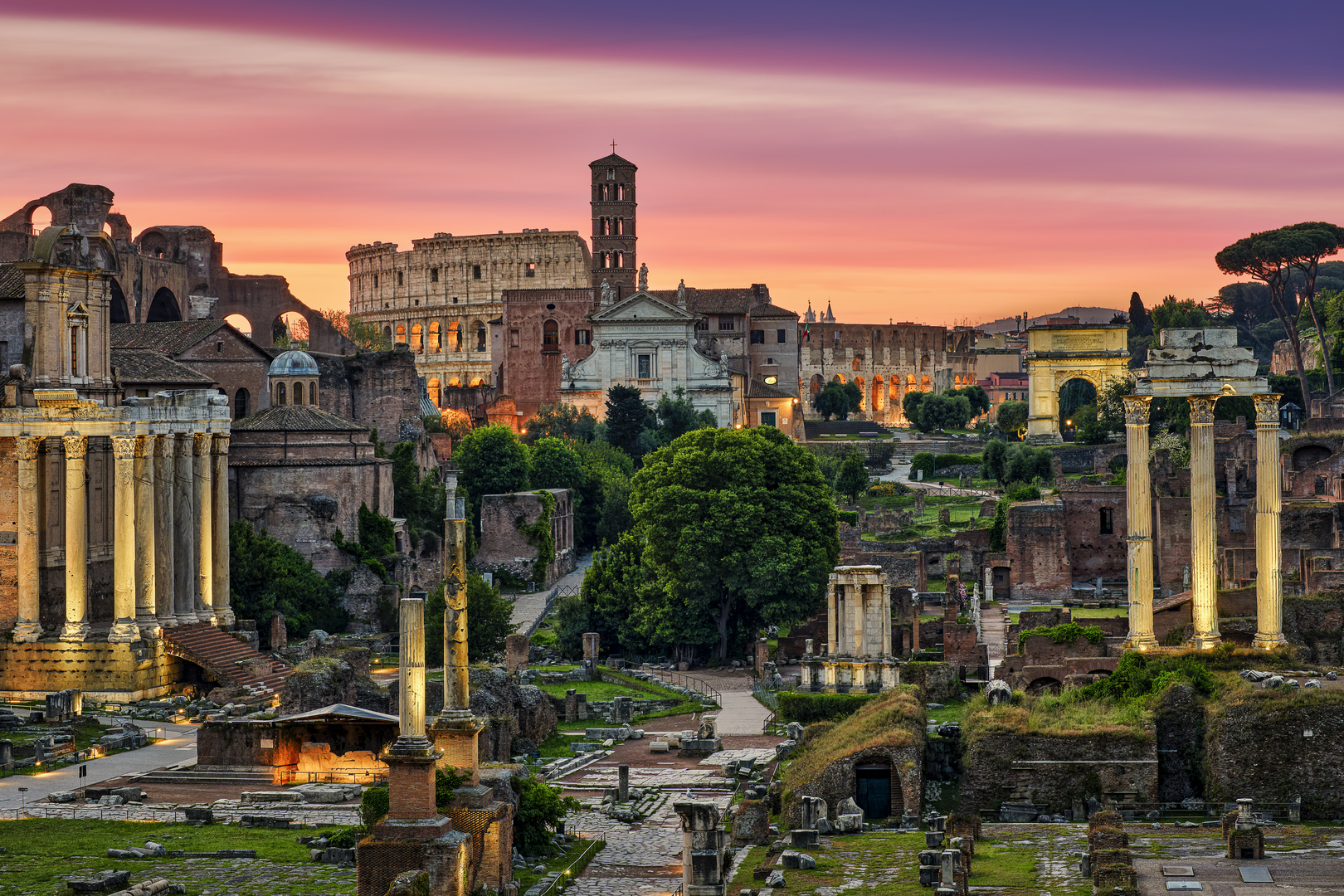 Forum Romanum in Rom