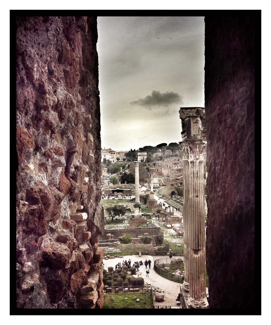 Forum Romanum..... mal runtergeschaut