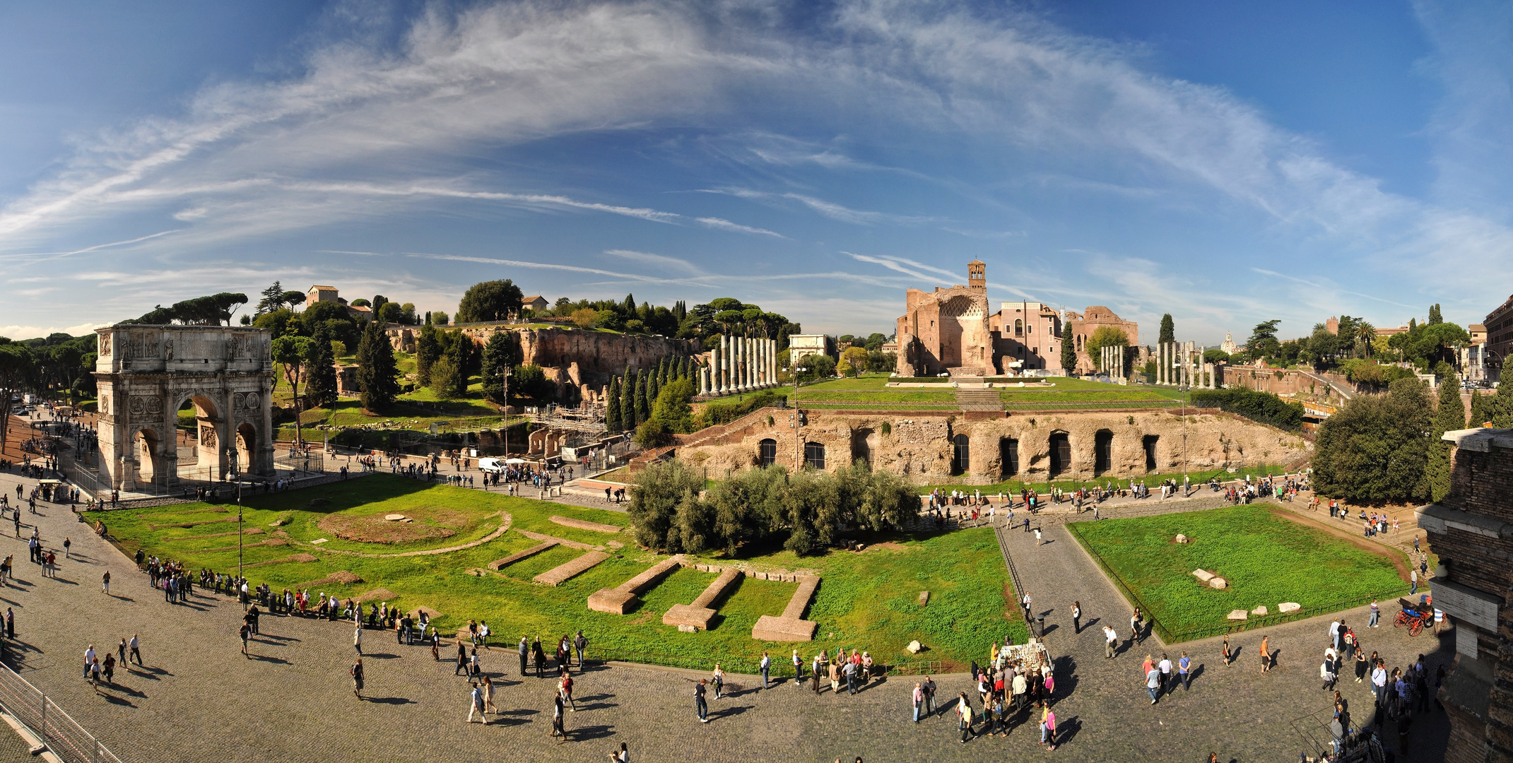 Forum Romanum - Panorama