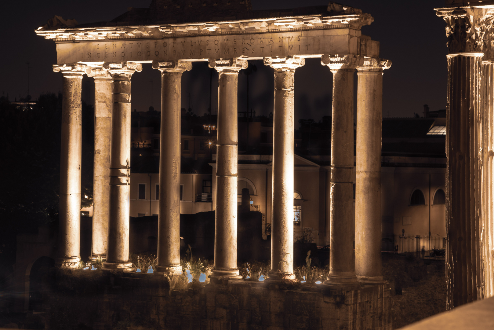 Forum Romanum Säulen