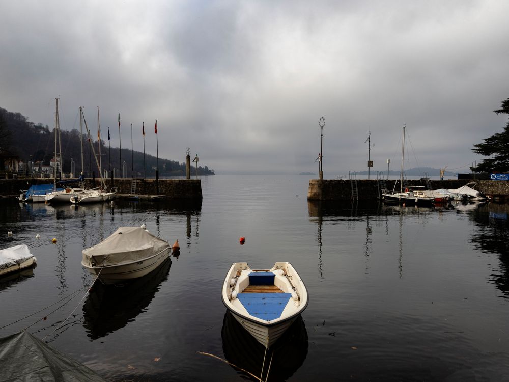 Foschia nel porto