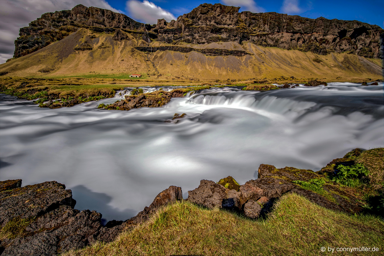Fossàlar Waterfall Foto & Bild | island, iceland, 17052807 Bilder auf