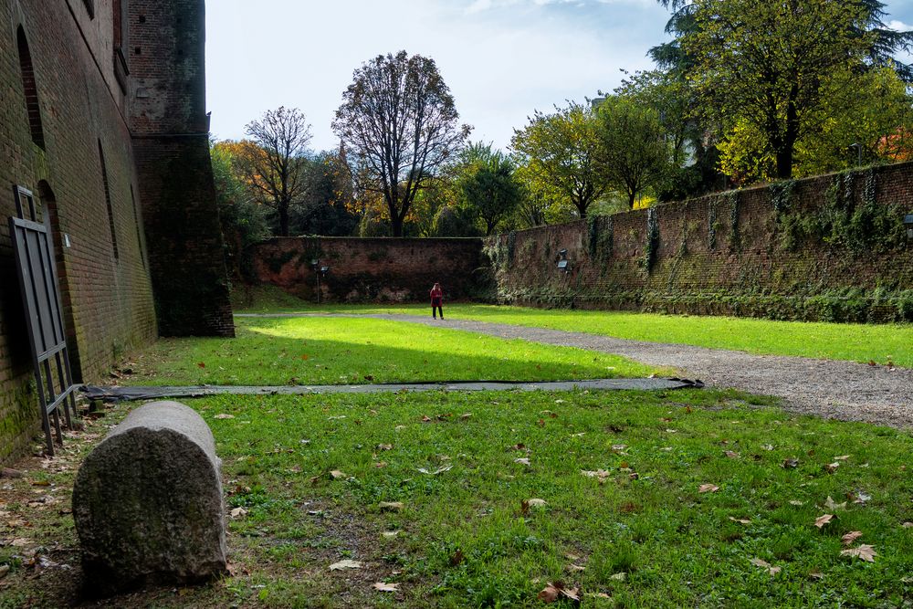 Fossato del Castello Visconteo di Pavia