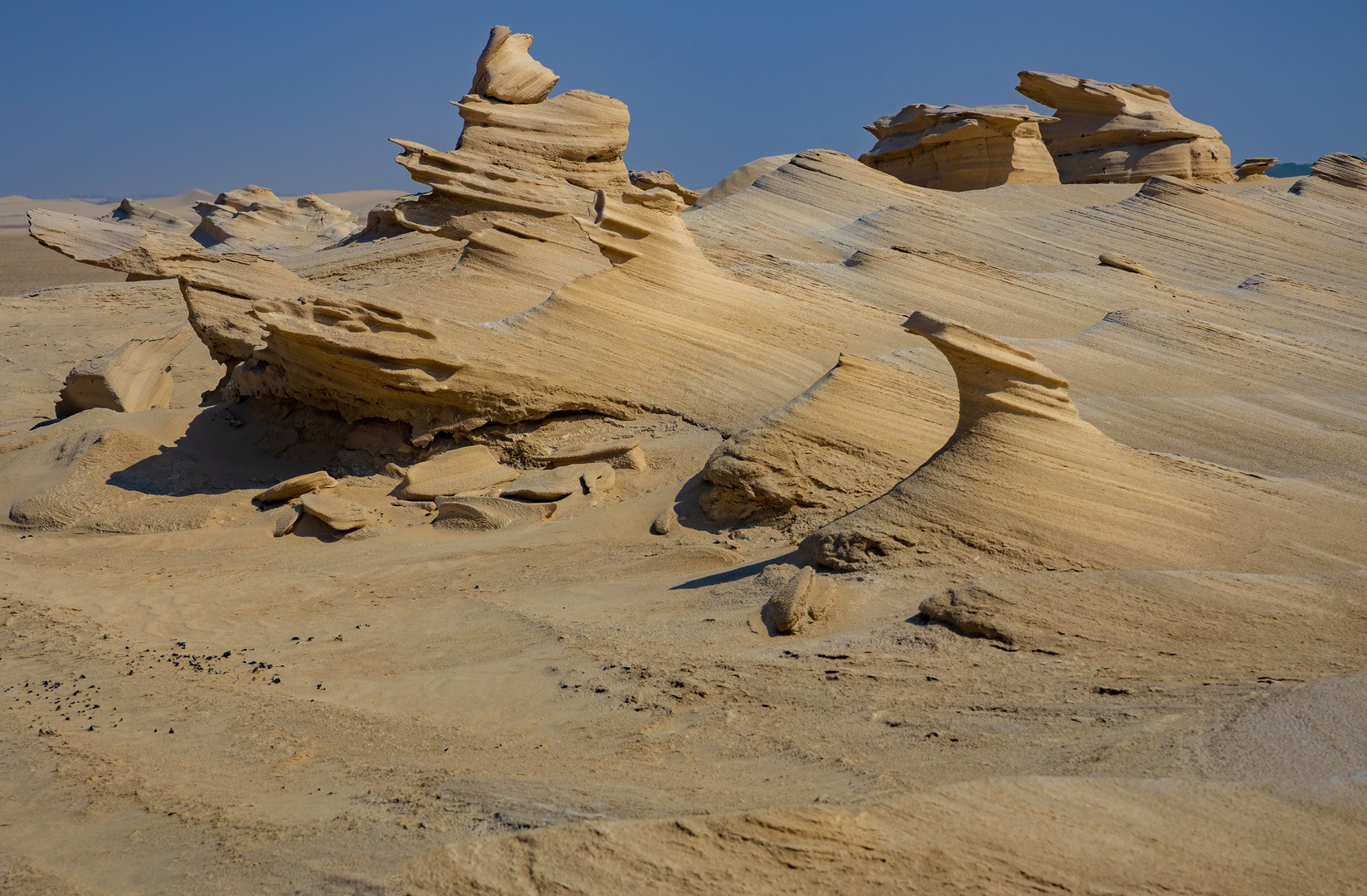 Fossil Dunes 3 Foto & Bild asia, middle east, landschaft Bilder auf