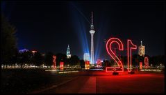 Fossil Licht-Uhr