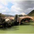 Fossombrone bridge over the river Metauro